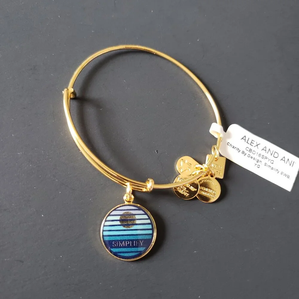 Alex and Ani Simplify Bracelet Bangle  699 - Picture 4 of 4